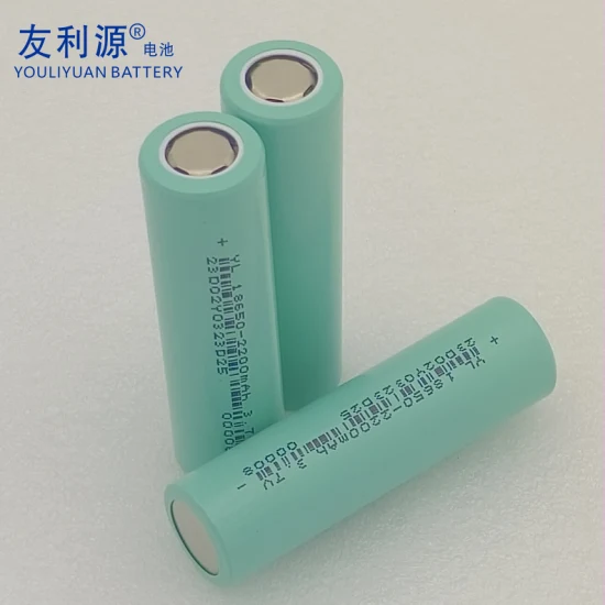 공장 18650 헤비 듀티 배터리 5c 중전력 리튬 이온 18650 3.7V 2200mAh 셀 5c 연속 방전율 리튬 이온 실린더 배터리