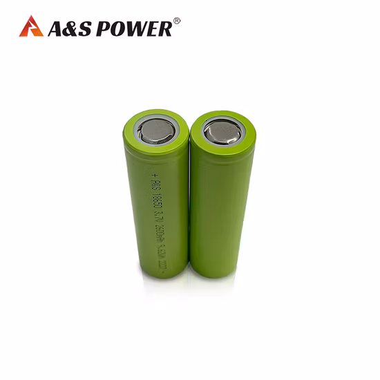UL 인증 리튬 이온 충전용 18650 3.7V 2600mAh 리튬 이온 배터리 셀